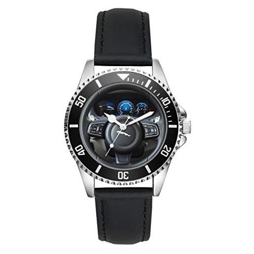 KIESENBERG orologio da uomo regalo per jaguar f pace fan cockpit quarzo analogico orologio da polso l-20769