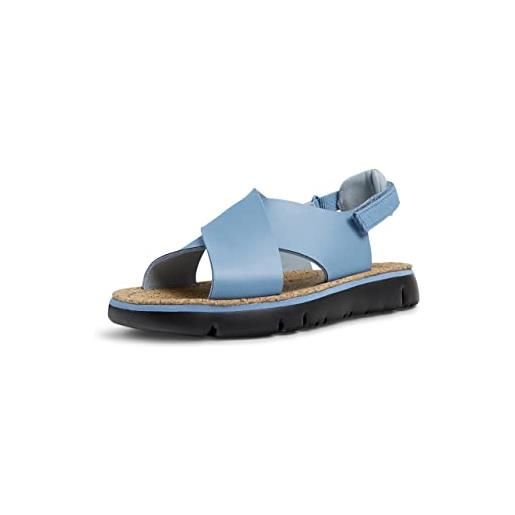 Camper oruga-k200157, sandali piatti donna, blu, 38 eu