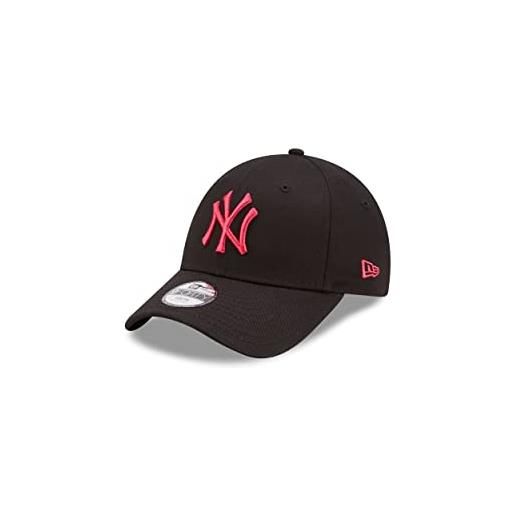 New Era - york yankees - kopfbedeckung hut cap kappe - mlb baseball - junge mädchen - schwarz - youth