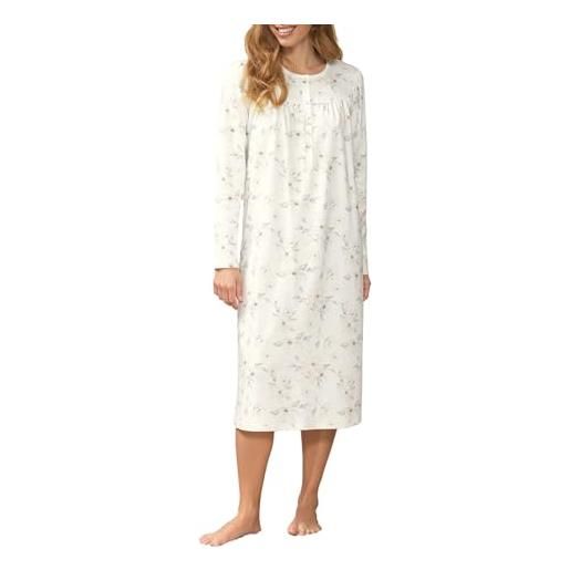 Linclalor - camicia da notte in cotone invernale con taglio raglan - disponibile fino alla taglia 58-2159091 - aurora, 60