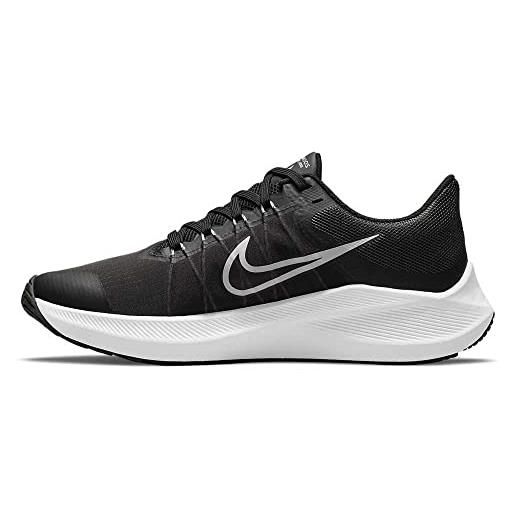 Nike winflo 8, scarpe da corsa, donna, nero (black/white), 36.5 eu