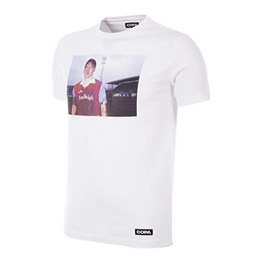 COPA homes of football burnley t-shirt girocollo da uomo, uomo, t-shirt girocollo, 6794, bianco, xl