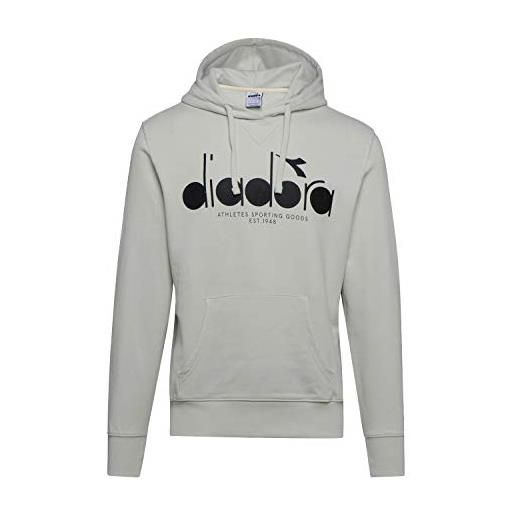 Diadora - felpa hoodie 5palle per uomo (eu xxl)