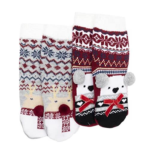 Ciocca calzini fantasia colorati calze natalizie unisex bambino donna - idee regalo natale [cnk034a_028_iii_2]