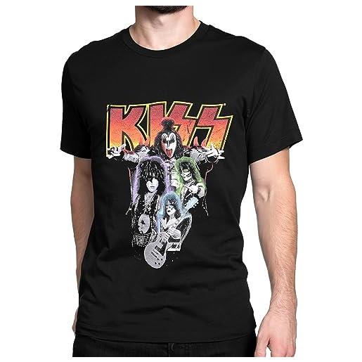 KISS maglietta per gli uomini | maglietta da uomo | regali per uomini | xxl | merce ufficiale della band