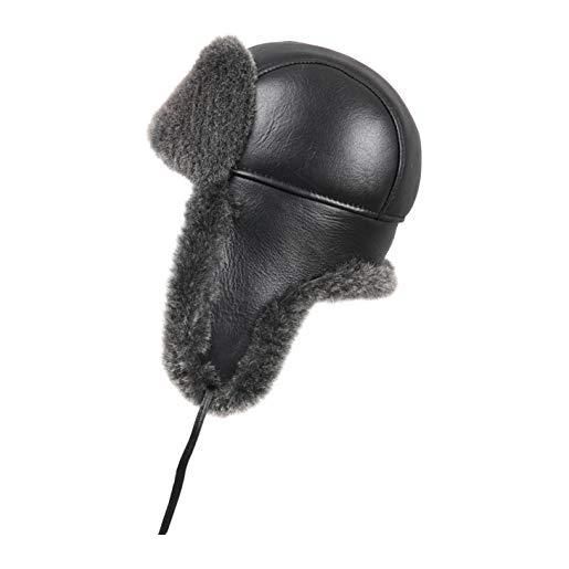 Zavelio cappello russo della pelliccia di inverno del cacciatore di ushanka dell'aviatore della pelle di pecora di shearling unisex