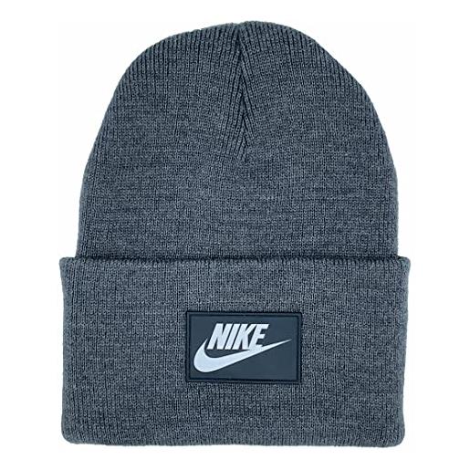 Nike future flash - berretto con risvolto grigio/nero, grigio erica scura. , taglia unica