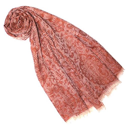 Lorenzo cana 78369777 - sciarpa da donna in cashmere, 100% cashmere crema di cammello. 70 x 200 cm