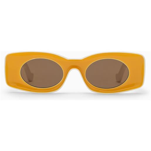 Loewe occhiali da sole paula ibiza gialli/bianchi