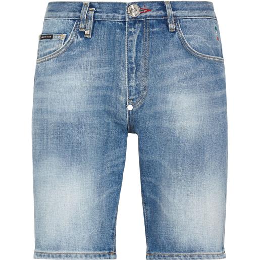PHILIPP PLEIN - shorts jeans