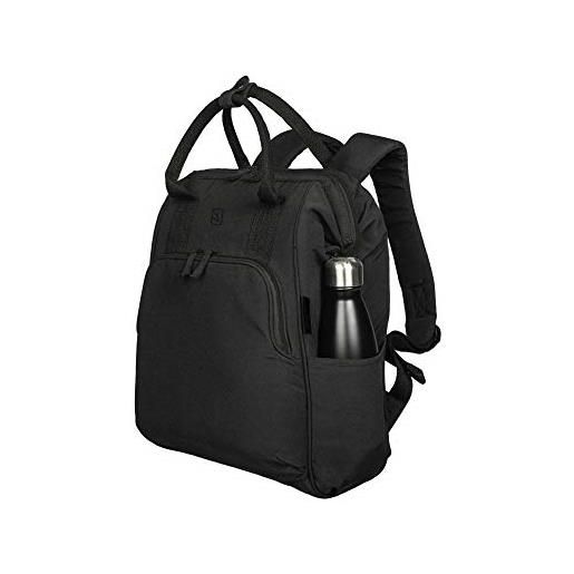 Tucano - ampio backpack pc e laptop 14, compatibile con mac. Book pro 13 e 15, zaino capiente da ufficio e università, in poliestere riciclato