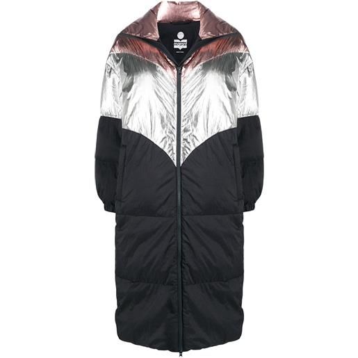 MARANT ÉTOILE cappotto imbottito con design color-block - nero