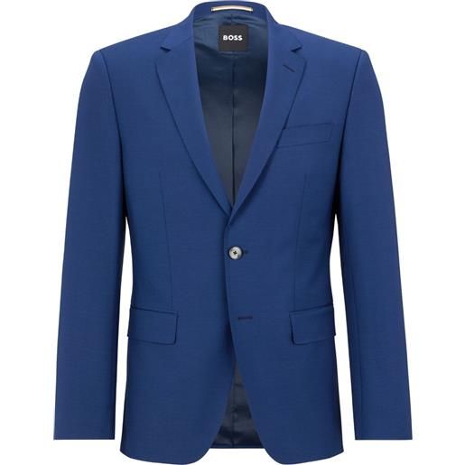 BOSS giacca da abito monopetto - blu