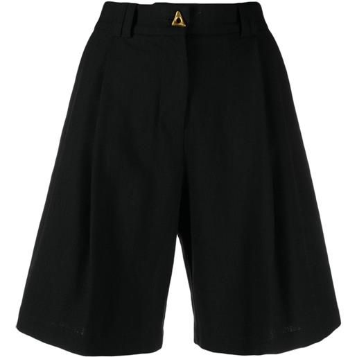 AERON shorts sartoriali - nero
