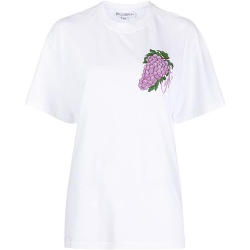 JW Anderson t-shirt girocollo - bianco