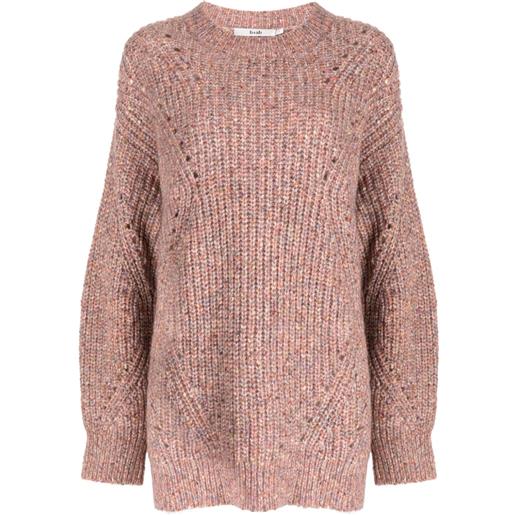 b+ab crew-neck knitted jumper - multicolore