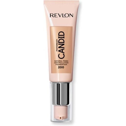 Revlon photo. Ready candid™ natural finish anti-pollution foundation 200 - nude