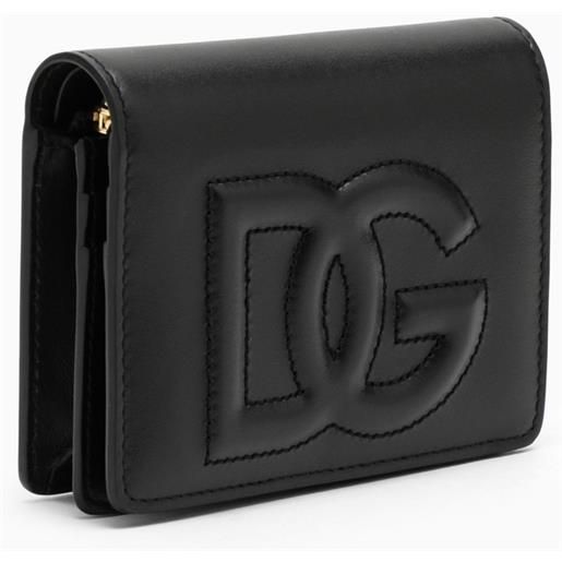 Dolce&Gabbana portafoglio piccolo nero in pelle