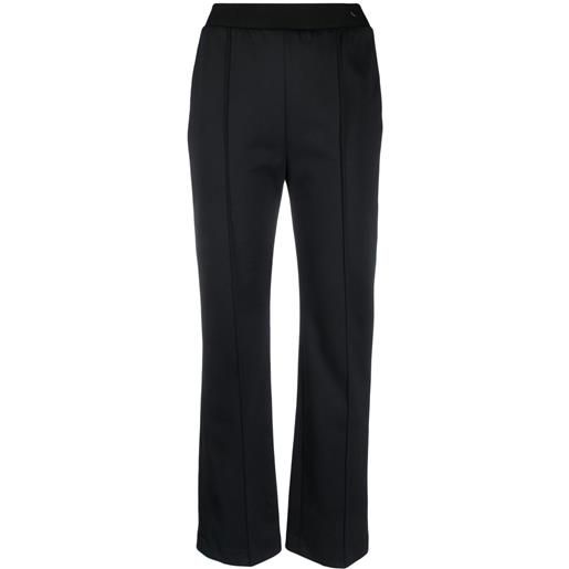 Agnona pantaloni sartoriali crop - nero