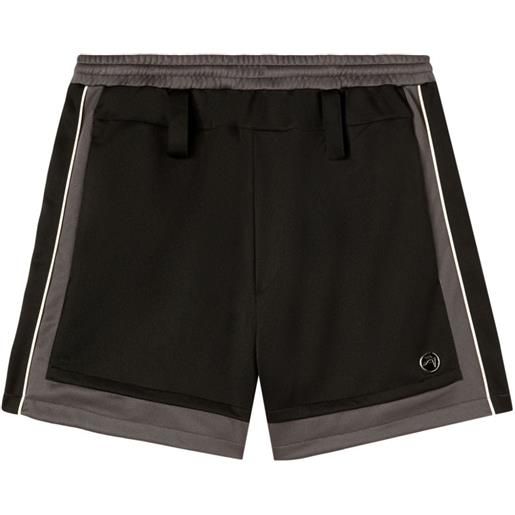AMBUSH shorts sportivi con applicazione - grigio