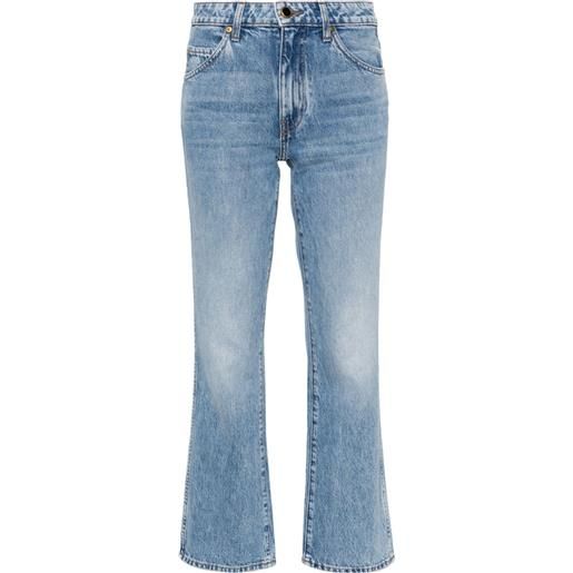 KHAITE jeans svasati the vivian - blu