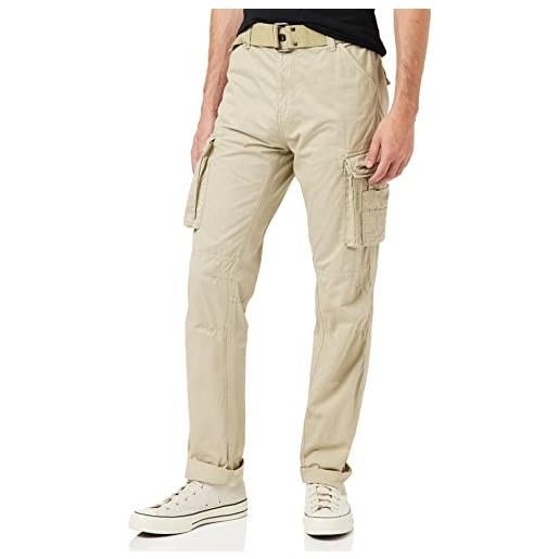 Schott trranger70, pantaloni, uomo, beige (lt. Beige), 30w