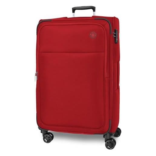 MOVOM atlanta valigia grande, taglia unica, rosso, taglia unica, valigia grande
