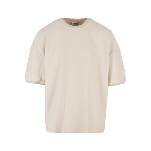 Urban classics maglietta uomo oversize, t-shirt a maniche corte, 100% cotone, polsini delle maniche, diversi colori disponibili, taglie: s - 5xl