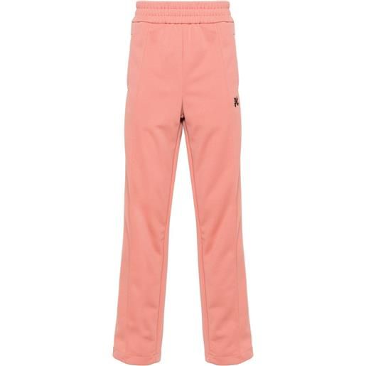 Palm Angels pantaloni sportivi con ricamo - rosa