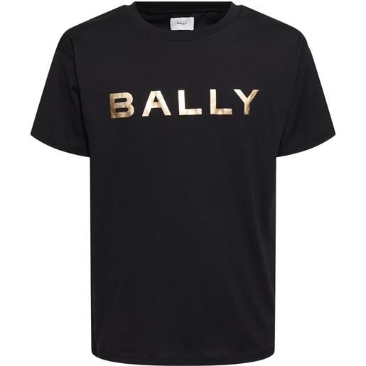 BALLY t-shirt in jersey di cotone con logo