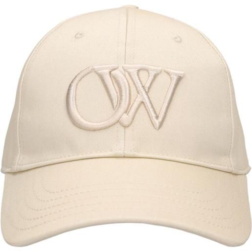 OFF-WHITE cappello baseball ow in drill