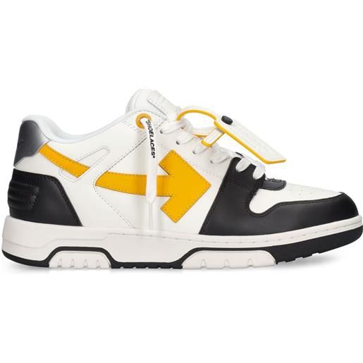 OFF-WHITE sneakers out of office in pelle