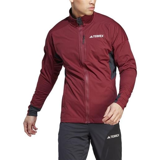 Adidas xperior cross country jacket rosso s uomo