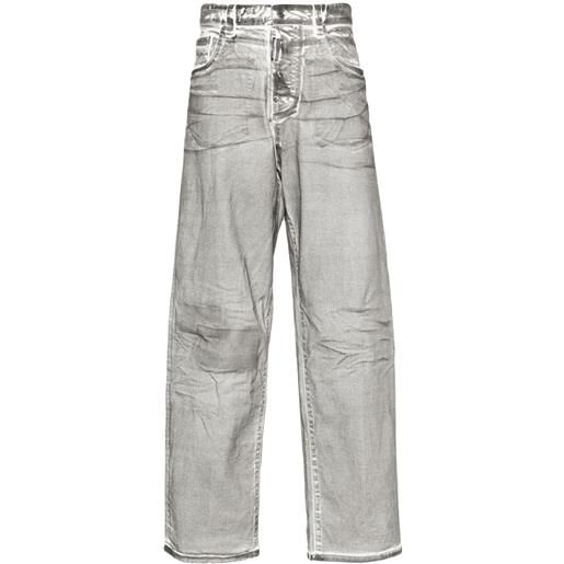 Dsquared2 jeans a gamba ampia - grigio