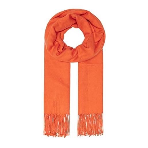 Only onlannali weaved scarf cc sciarpa, arancione, taglia unica (pacco da 100) donna
