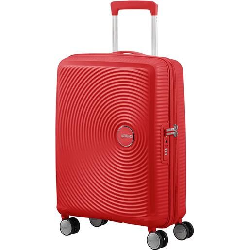 AMERICAN TOURISTER trolley soundbox spinner 55/20 tsa exp 4 ruote coral red