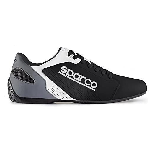 Sparco s00126343nrbi scarpe sl-17 taglia 43 nero bianco