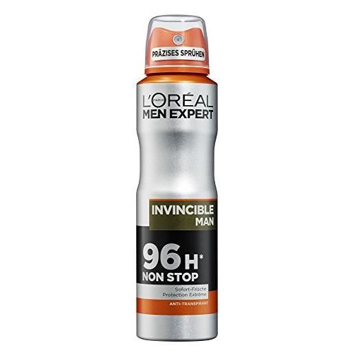 L'Oréal Paris men expert l' oréal paris men expert invincibile man set di 6 deodoranti in spray 96 h 150 ml