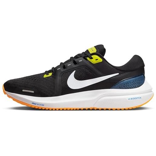 Nike air zoom pegasus 40, scarpe da corsa uomo, black/white/iron gre, 44.5 eu
