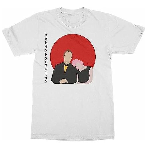 motor lost in translation film bill murray movie japan t-shirt tee xmas white camicie e t-shirt(large)