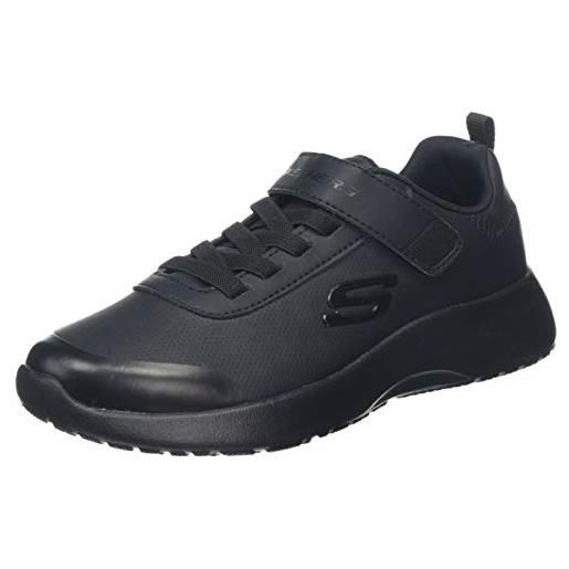 Skechers dynamight-day school-97772l, sneakers, sports shoes bambini e ragazzi, nero black black bbk, 35 eu