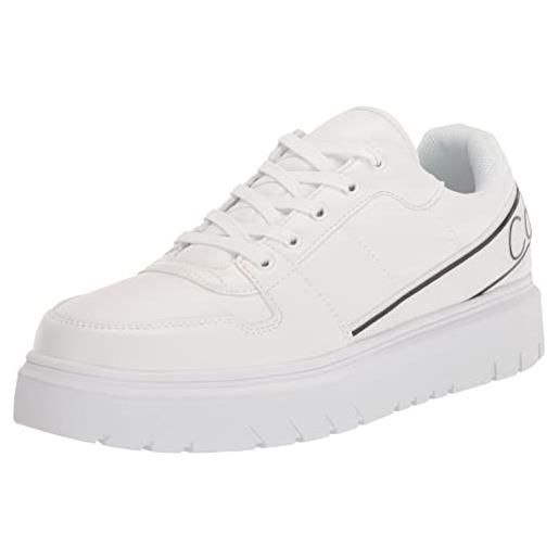 Calvin Klein danyel, scarpe da ginnastica donna, bianco, 39.5 eu