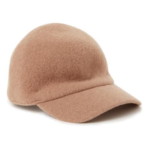 Falconeri cappello in lana con visiera rhum