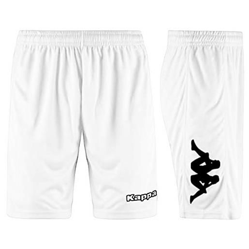 Kappa pantaloncini da calcio per ragazzo, taglia jryxl, colore bianco