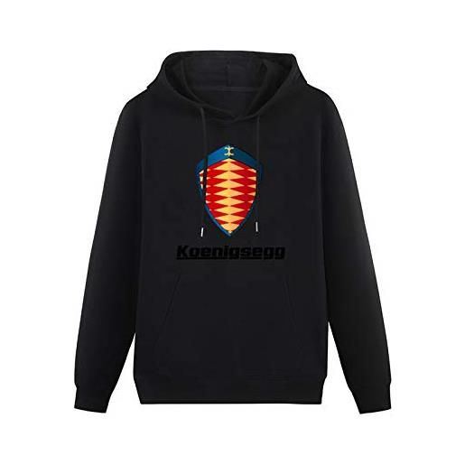 fuwo hooded koenigsegg sports cars logo long sleeve sweatshirts black m