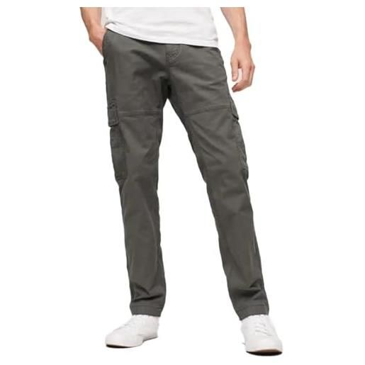 Superdry core cargo pant pantaloni, authentic khaki, 32w x 32l uomo