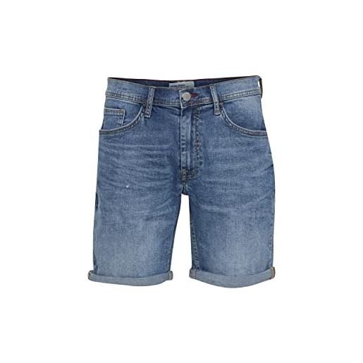 b BLEND pantaloncini pantalocini, denim middle blue (200291), l uomo