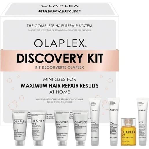 OLAPLEX discovery kit - the complete hair system - trattamento riparatore per capelli