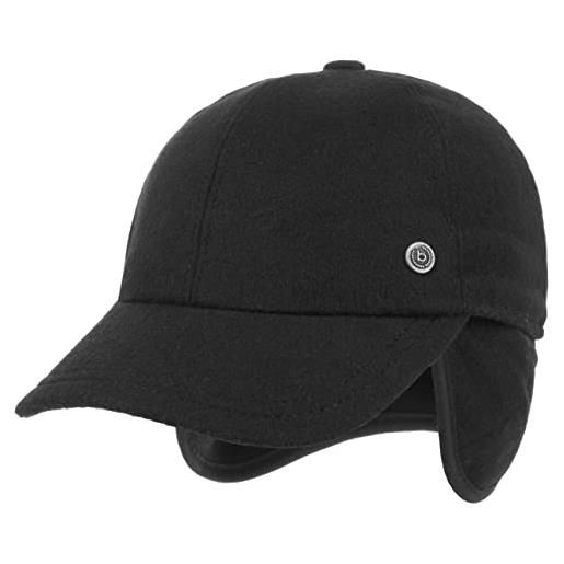 bugatti cappellino windstopper gore protezione contro il vento nuca 58 cm - nero