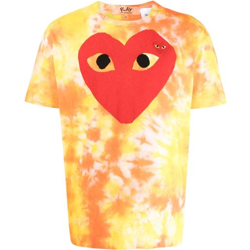 Stain Shade t-shirt con fantasia tie dye Stain Shade x comme des garçons - multicolore